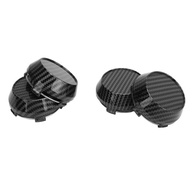 Zerodis Premium 60 -mm -Wheel Centre Centro 4 STCS Caps de Aro de Pneu de Estilo de Fibra de Carbono, Adequados para Modificação - imagem 3
