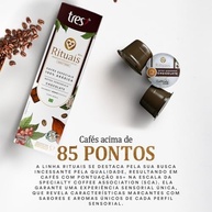 3 Corações Cápsula Café Espresso Rituais 85+, Aroma Chocolate - 10 Unidades - imagem 1