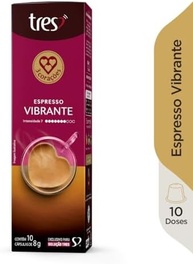 Pack 3 Corações Cápsula de Café Espresso Vibrante TRES - 40 un - imagem 2