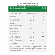 Óleo De Linhaça Dourada Tiaraju 60+10 Cápsulas De 1000mg - imagem 3