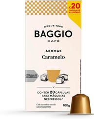 Cápsulas de Café Baggio Café Aroma Caramelo, compatível com Nespresso, contém 20 cápsulas - imagem 1
