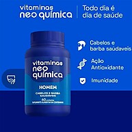 Vitamina Neo Química Homem: Kit 2x60 Cápsulas - imagem 2