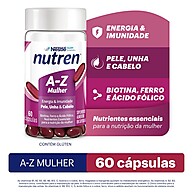 Nutren A-Z Mulher: Suplemento Completo com 60 Cápsulas - imagem 2
