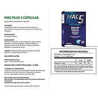 Mag Plus 5 Magnésios Herbamed: Energia, Saúde e Bem-Estar em 60 Cápsulas - imagem 1