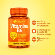 Vitamina B6: Energia e Saúde em 60 Cápsulas - imagem 2