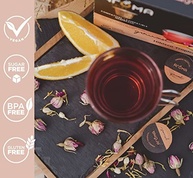 Aroma Selezione Cápsulas De Chá Hibisco Tropical Compatível Com Nespresso Contém 10 Cápsulas - imagem 3