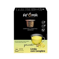 Aroma Selezione Cápsulas De Chá Limão Com Gengibre Compatível Com Nespresso Contém 10 Cápsulas - imagem 2