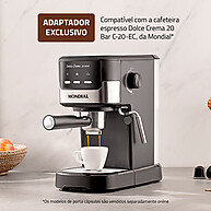 Porta Cápsula Mondial Dolce Crema CPC-NP: Prepare Café Premium com Cápsulas - imagem 2