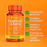Ferro 18mg: Mais Energia e Saúde em Cápsulas - imagem 2