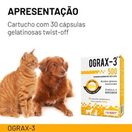 Ograx 3: Ômega 3 para Cães e Gatos – Saúde em Cápsulas - imagem 2