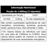 Kit 2 Geleia Real Liofilizada 500mg Uniflora 60 Cápsulas - imagem 1