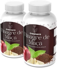 Vinagre de Maça - 120 Cápsulas - GREENORA (Kit 2) - imagem 1