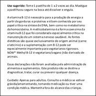 Vitamina B-12 com Metilcobalamina: 100 Pastilhas + Porta Cápsulas - imagem 2