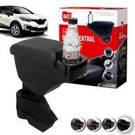 Apoio de Braço Captur 2017-2019 Grafite com Porta Copo - Design Elegante e Conforto - imagem 1
