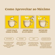 Tia Sônia, Gemada em pó com Canela do Ceilão e Caramelo Tia Sônia 300g - imagem 4