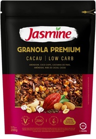 Jasmine Granola Premium Cacau Low Carb 200g - imagem 1