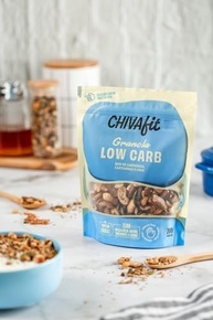Granola Low Carb Chiva Fit | Granola Sem Açúcar, Sem Lactose, Sem Glúten, Vegana | 200g - imagem 4