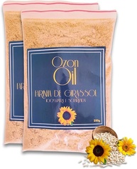 Farinha De Semente De Girassol Solarizada 500g 100% Pura Natural Sem Glúten Low Carb - imagem 1