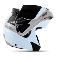 Capacete Escamoteável Pro Tork V-Pro Jet 2 Carbon Branco/Cinza - Tamanho 62 com Viseira Fumê - imagem 2