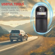 Pacote 2 Bolsas Faraday Fibra de Carbono: Bloqueio Total Sinal Chave Carro Anti-Roubo e Anti-Hacking - imagem 4