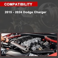 Kit Acabamento Fibra de Carbono para Dodge Challenger/Charger 2015-2024: Painel, Tela DVD e Saídas de Ar - imagem 3