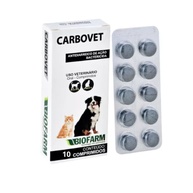 Carbovet 10 Comprimidos: Alívio Rápido para Intestino do seu Pet - imagem 1