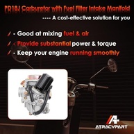 Carburador PD18J 18mm para Scooter GY6 50cc 80cc - Desempenho e Qualidade Superior - imagem 5