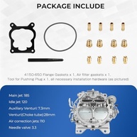 Carburador BHB 750 CFM 4 Cilindros - Substituição Rochester Quadrajet para Chevy e GMC 1966+ - imagem 5