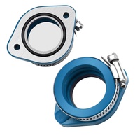 Kit 2x Adaptador Coletor Admissão Carburador Moto - PWK, PE, TM (21-34mm) - imagem 1