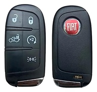 Carcaça de Chave Presença para Fiat Toro, Argo, Fastback, 5 Botões - imagem 2