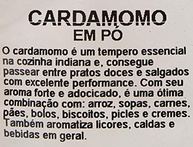Cardamomo Em Pó Bombay 20G - imagem 4