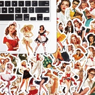 Adesivos Vintage Career Woman: Personalize com Atitude - imagem 2