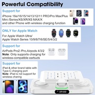 Estação de Carga 6 em 1 Apple: O Fim da Bagunça de Cabos - imagem 2
