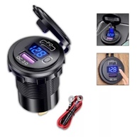 Carregador Veicular USB-C PD 3.0 50W com Voltimetro e Carga Rápida - imagem 3