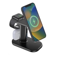 Central de Carga 4 em 1: iPhone, Apple Watch e AirPods - imagem 2