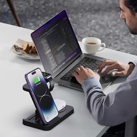 Central de Carga 4 em 1: iPhone, Apple Watch e Mais! - imagem 2