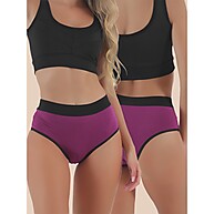 Calcinhas de Algodão Cintura Alta: Kit 20 Caribe 👙 - imagem 2