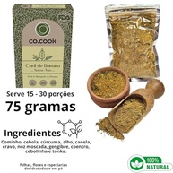 CoCook Tempero 100% Natural Caril de Banana Sabor Ásia 75g Ideal para Purê Refogada de Banana, Zero Glúten, Zero Lactose, Zero Conservantes, Zero Corantes, Zero Sódio - Rende até 30 porções - imagem 3