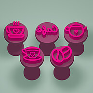 Carimbo para Brigadeiro Café: Personalize com Estilo - imagem 1