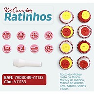 Carimbo Ratinhos Blue Star: Decore Brigadeiros! - imagem 1