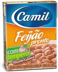 Feijao Carioca Pronto 380g Camil - imagem 1