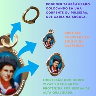 Medalha São Carlo Acutis Chapa Resinada 2 unid - imagem 5