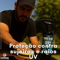 DARK BULL Cera Líquida Carnaúba e Sílica SiO2: Brilho Vitrificado e Proteção Hidrorrepelente 500ml - imagem 5