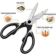 Tesoura Inox 20cm: Corte Fácil de Frango e Carnes! - imagem 1