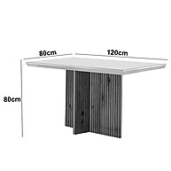 Sala de Jantar Completa: Mesa Olímpia + 4 Cadeiras Carol - imagem 2