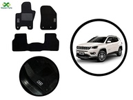 Kit Tapete Jeep Compass 2017-2021 Luxo Carpete Premium - Proteção e Estilo - imagem 3