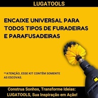 Kit Limpeza Automotiva Interna: Escova Rotativa, Pulverizador e Ferramentas para Estofados e Carpetes - imagem 5
