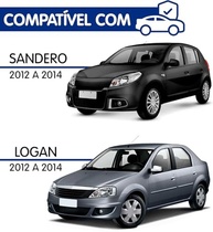 Multimídia 10" Android para Sandero/Logan (2012-2014): Comando Volante, Android Auto & CarPlay + Câmera de Ré - imagem 3