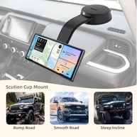 Suporte Epronic para Tela CarPlay: Braço Ajustável em Liga de Alumínio e Ventosa Forte - imagem 3