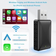 Adaptador Bahkol 2 em 1: Carplay e Android Auto Sem Fio para Seu Carro - imagem 3